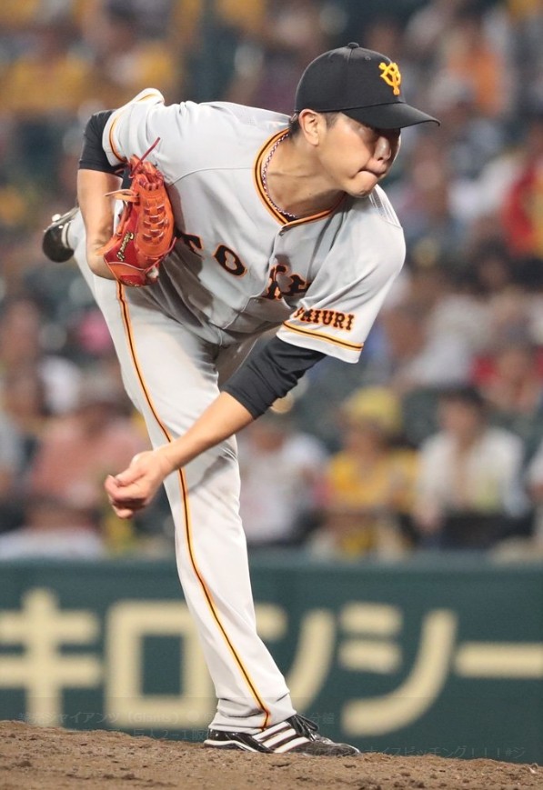 巨人投手内海哲也主投6局僅失1分，演出優質先發。（取自讀賣巨人官方推特）