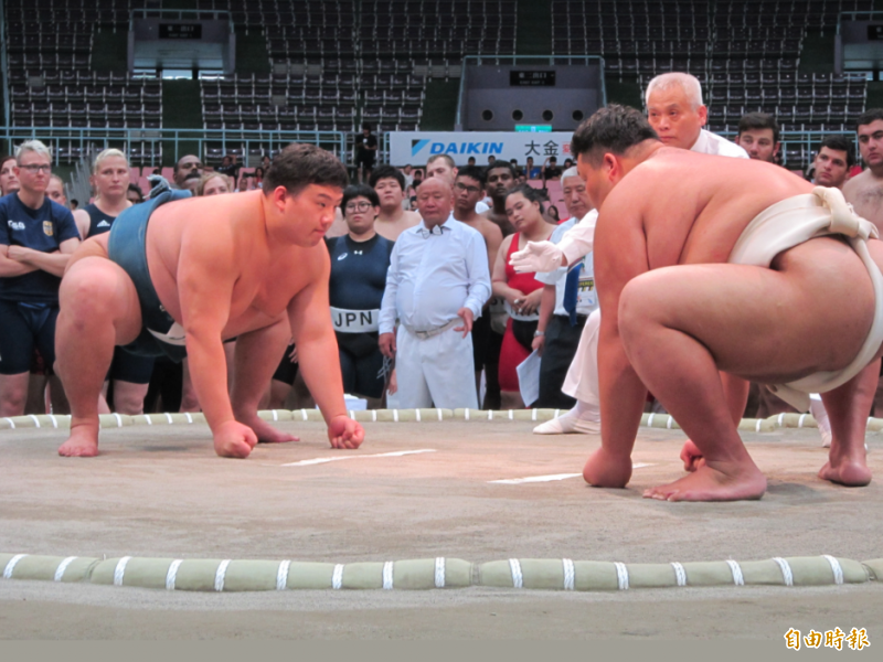 世界盃相撲錦標賽桃園巨蛋登場 自由體育