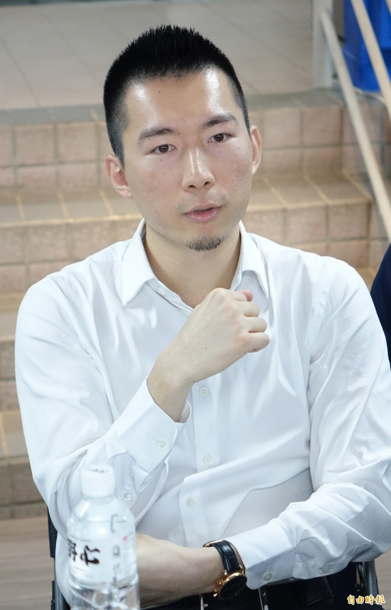 富邦悍將領隊蔡承儒。（資料照，記者劉信德攝）