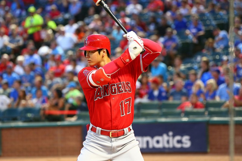 大谷翔平今天4打數沒表現。（法新社）