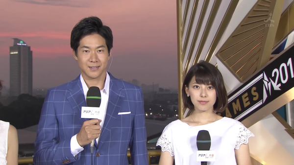 日本TBS電視台主播30日晚間對誤標我國選手楊俊瀚為「中國」一事,公開道歉並更正。(取自網路) 日本TBS電視台主播30日晚間對誤標我國選手楊俊瀚為「中國」一事,公開道歉並更正。(取自網路)