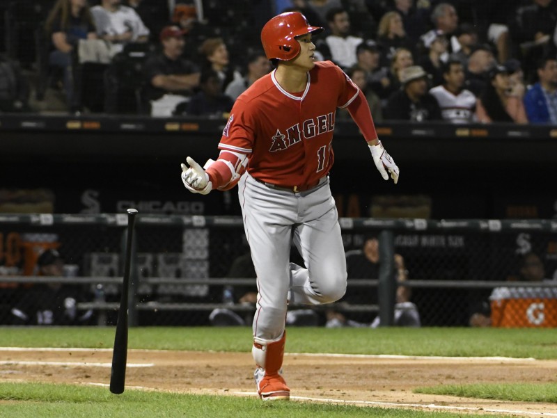 大谷翔平。（美聯社）