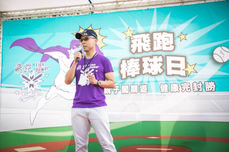 台灣開廣總經理蔡晉暉。（非要運動提供）