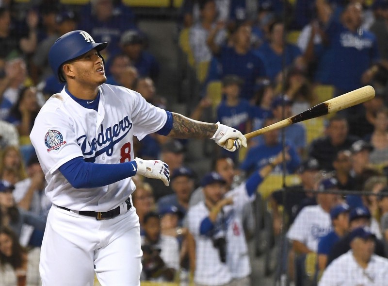 馬查多扛三分砲，單季100打點生涯新高。（法新社）