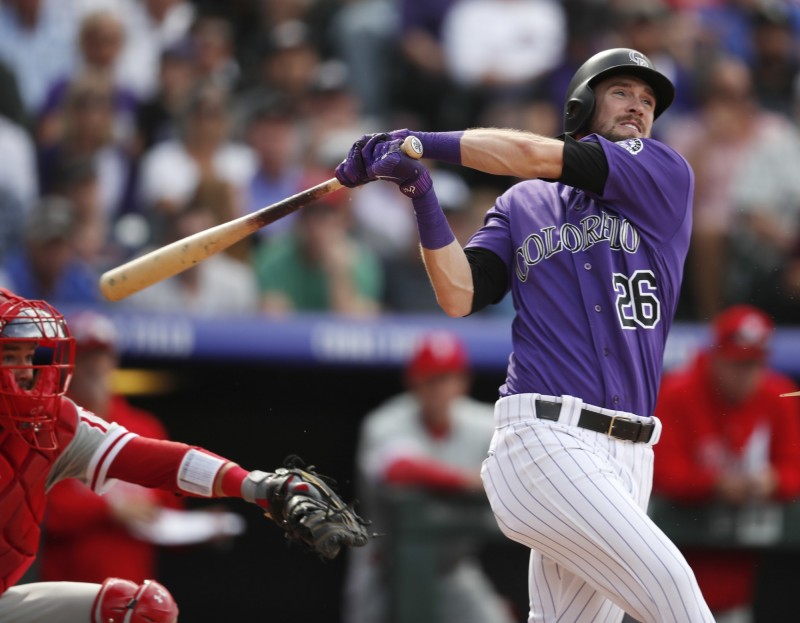 洛磯隊達爾。（美聯社）