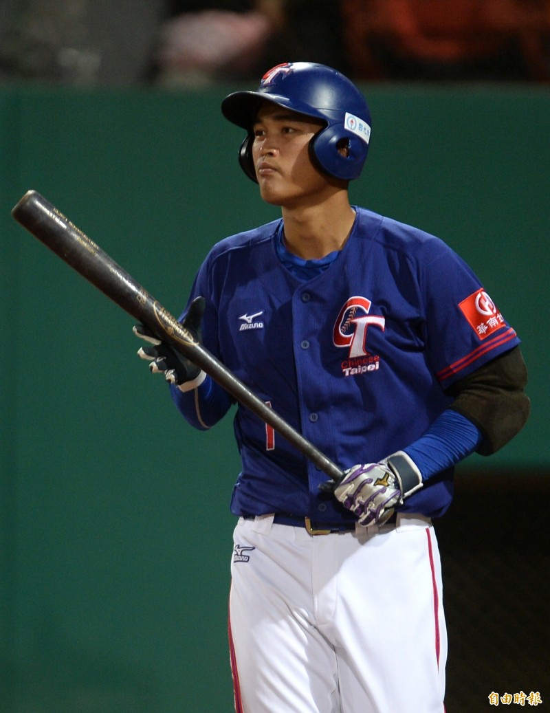 統一獅簽下亞運國手林祖傑。（資料照，記者林正堃攝）