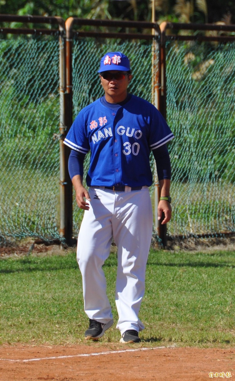 彰化縣總教練黃建豪。（記者徐正揚攝）