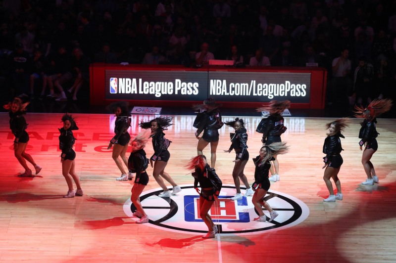 NBA啦啦隊。圖片為示意圖，與本新聞無關。（資料照，歐新社）