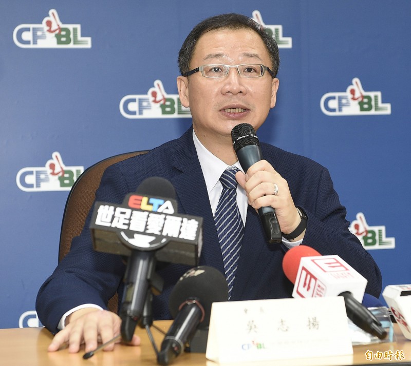對於味全龍重返中職一事，中職會長吳志揚認為頂新不會隨便講講，應該會積極進行。（資料照，記者陳志曲攝）