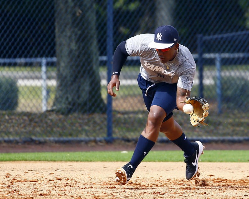 安杜哈爾今年休賽季的訓練重點為他的三壘守備。（資料照，今日美國）