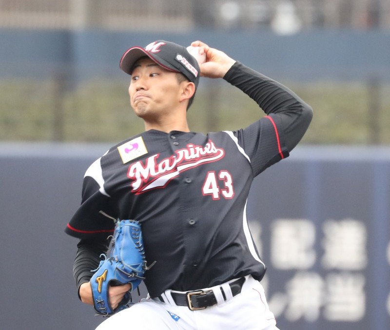 羅德隊推出早稻田高材生小島和哉迎戰桃猿。（圖片取自推特）