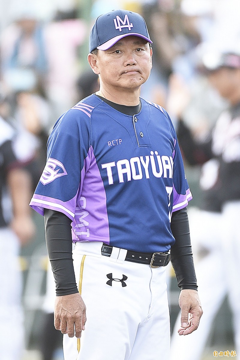 Lamigo桃猿隊總教練洪一中。（資料照，記者陳志曲攝）