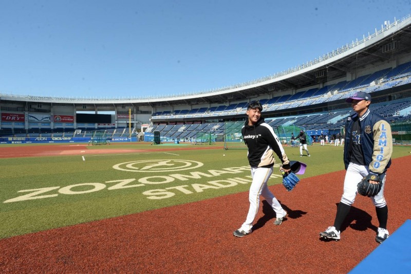 台日交流賽》千葉羅德主場首迎外隊 洪總再次強調交流是好事