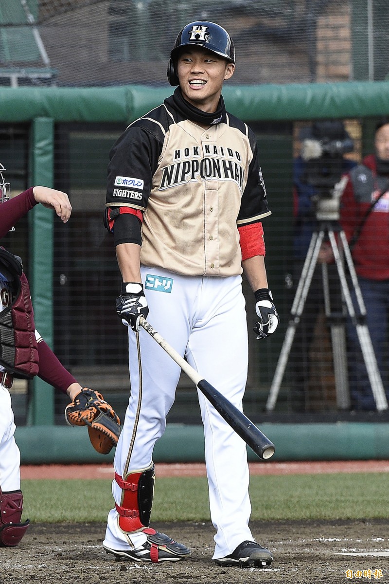 王柏融。（資料照，特派記者陳志曲攝）