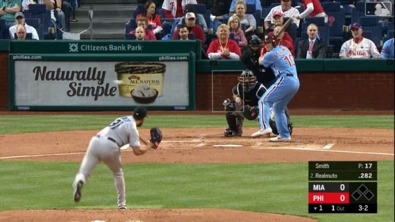 MLB》最累人的三振! 史密斯花16球才K掉明星捕手(影音)