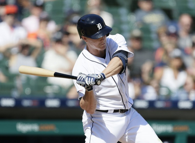 狄克森敲再見轟。（法新社）