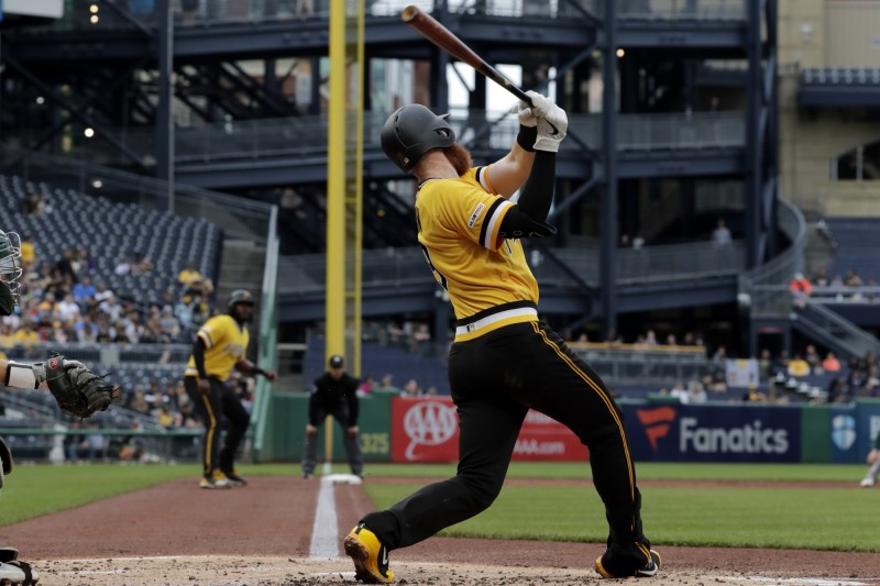 2局莫蘭敲安先馳得點。（美聯社）