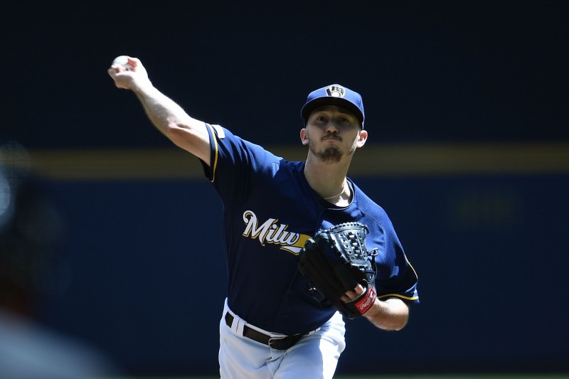 戴維斯主投7.2局失2分拿下勝投。（法新社）