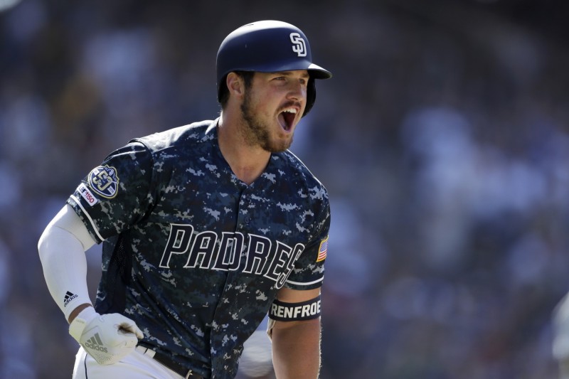 倫弗洛代打敲出再見滿貫砲（美聯社）