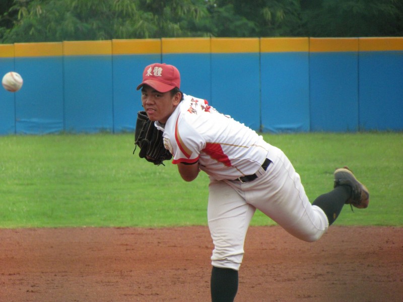 東縣投手林光豪。（棒協提供）