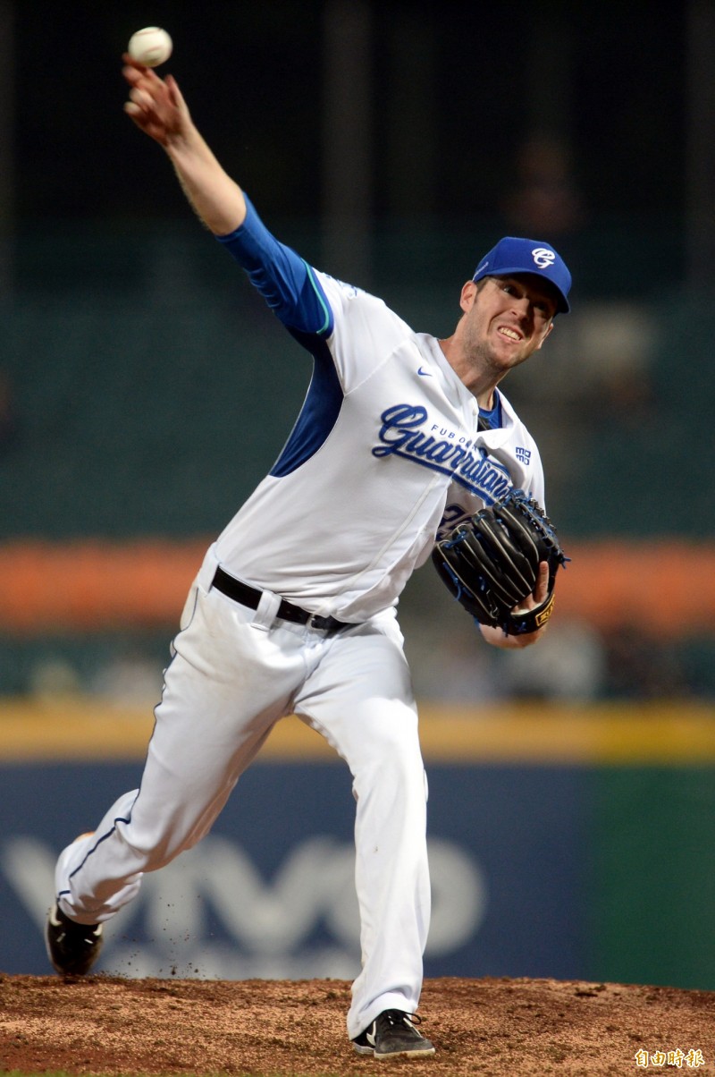 羅力。（記者林正堃攝）