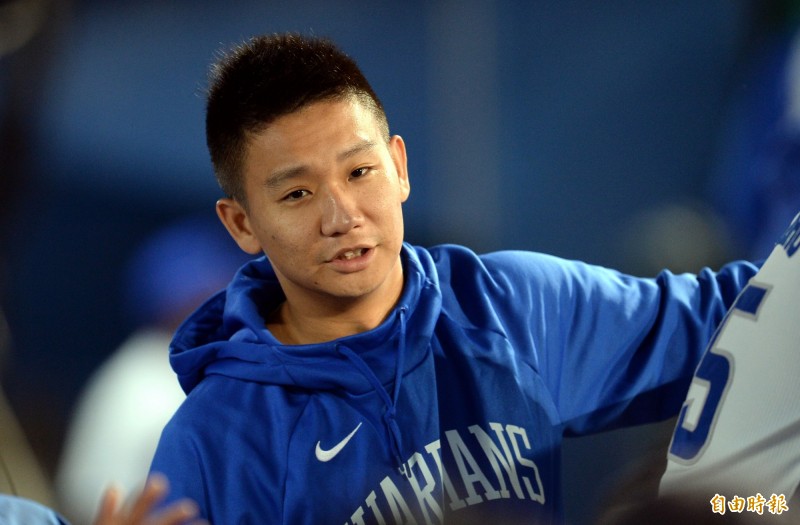 歐書誠本季投球表現相當優秀。（記者林正堃攝）