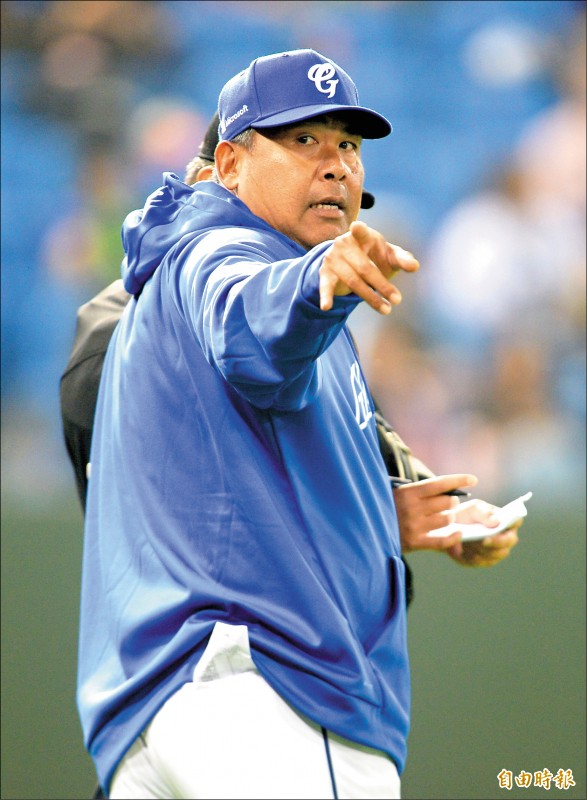 悍將總教練陳連宏（資料照，記者林正堃攝）