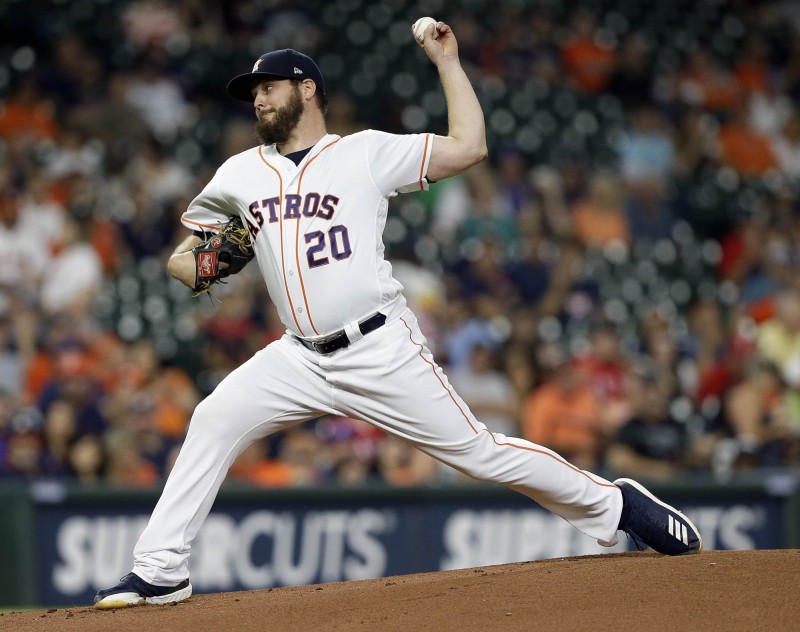 邁利主投6局失2分收下本季第3場勝投。（法新社）