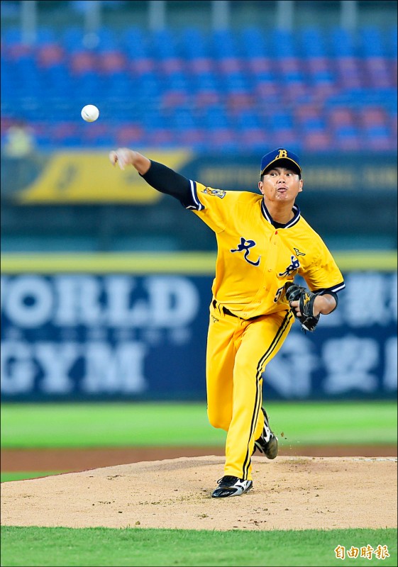 兄弟投手蔡齊哲先發的定位並沒有改變。（資料照，記者廖耀東攝）