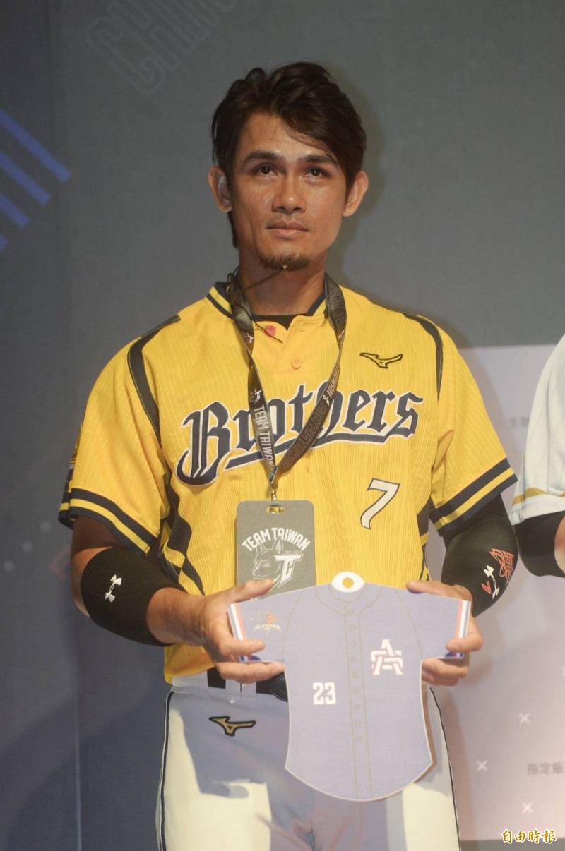 中信張志豪。（記者林正堃攝）