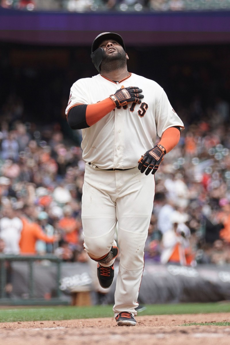 「功夫熊貓」今敲2安包括1發陽春砲，挹注2分打點。（今日美國）