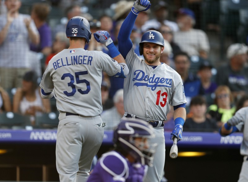 貝林傑開轟。（美聯社）