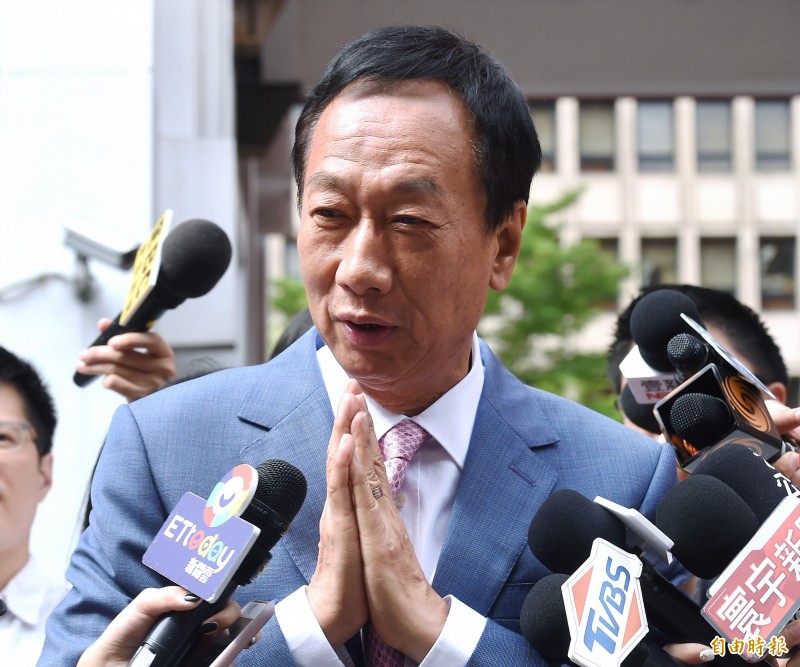 桃猿高層傳已南下高雄，與國民黨總統初選參選人郭台銘會面。（資料照，記者廖振輝攝）