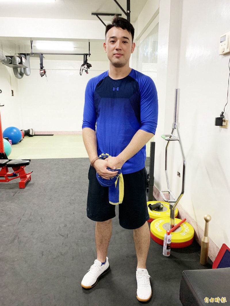 統一獅首輪選進林安可。（資料照，記者倪婉君攝）