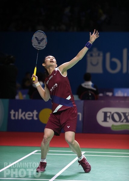 戴資穎闖進印尼賽女單4強。（BadmintonPhoto提供）