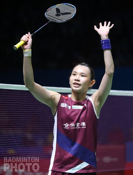 世界球后戴資穎鏖戰3局獲勝，挺進印尼賽女單4強。（BadmintonPhoto提供）