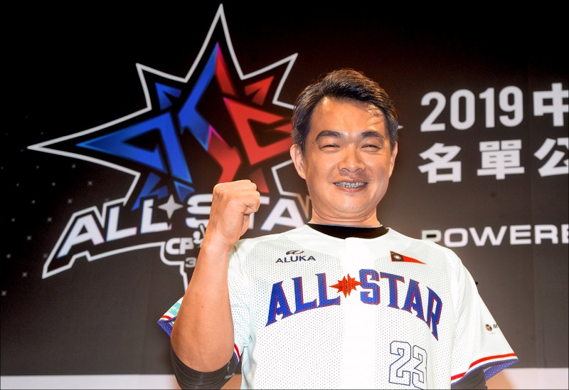 彭政閔以「人氣王」身分最後一次參加中職明星賽。(資料照) 彭政閔以「人氣王」身分最後一次參加中職明星賽。(資料照)