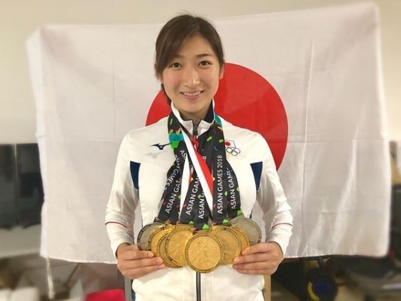 日本游泳天才美少女池江璃花子因罹患白血病缺席世錦賽。（資料照，取自璃花子IG）