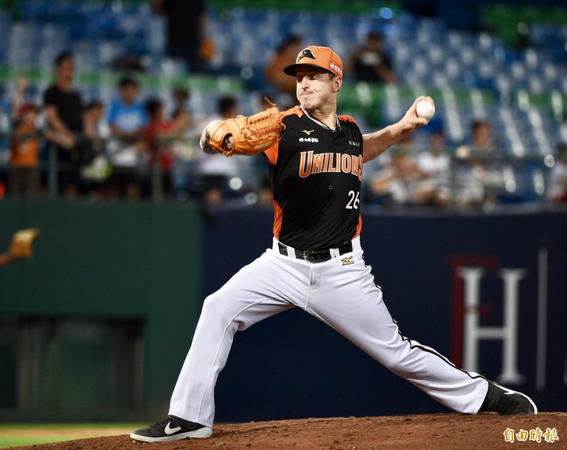 統一瑞安拿下單場MVP。（記者羅沛德攝）