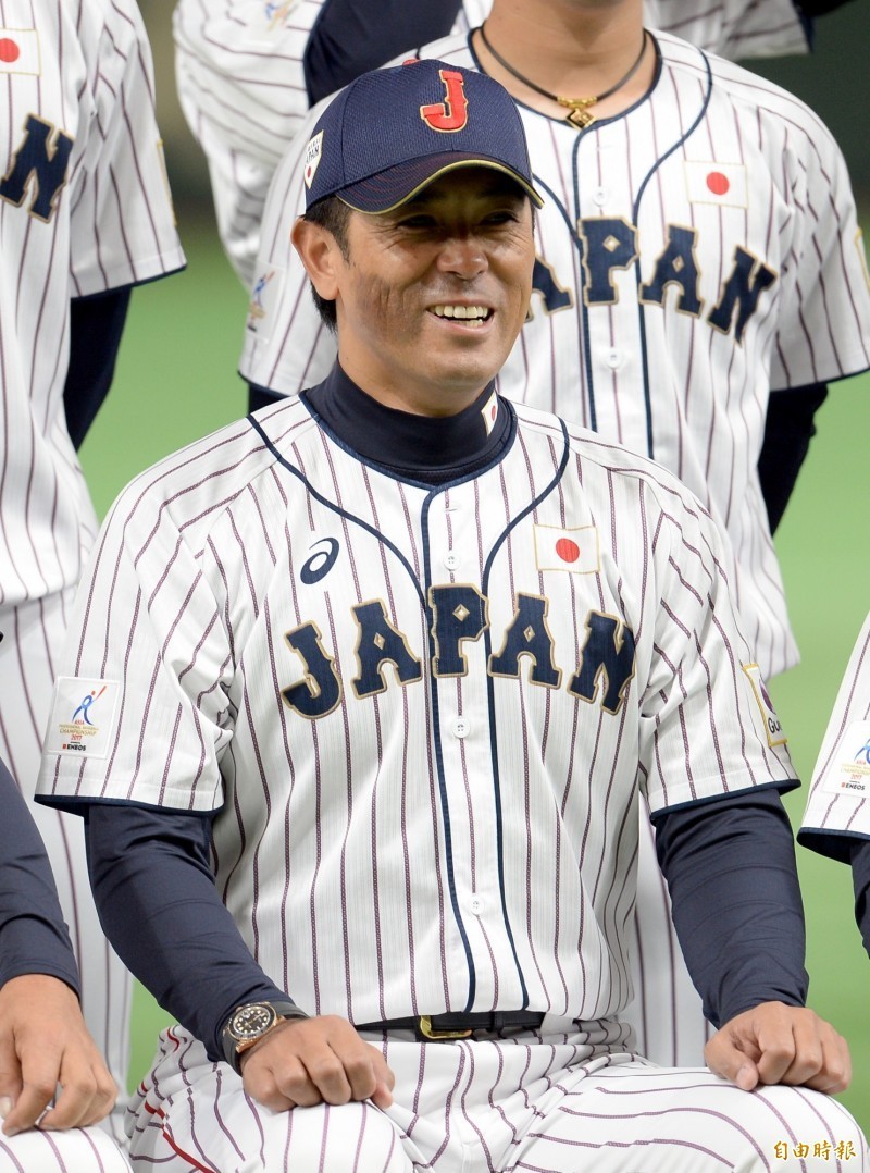 日本武士隊監督稻葉篤紀今率領2名教練來台，預計看4場中職球賽，備戰11月和台灣預賽同組的世界棒球12強賽。（資料照，記者林正堃攝）