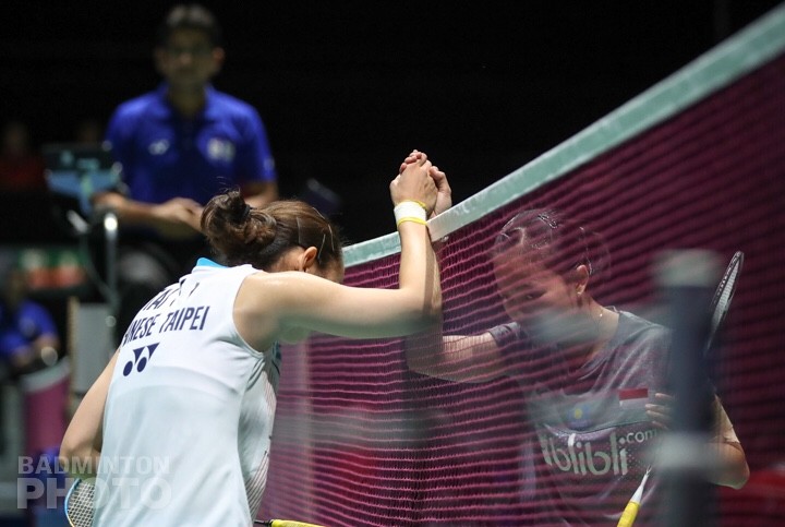 戴資穎16強戰將遭遇南韓選手金佳恩。（BadmintonPhoto提供）
