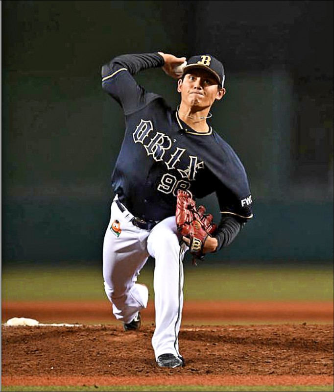 歐力士張奕先發4.2局失3分,一軍生涯吞首敗。
(取自網路) 歐力士張奕先發4.2局失3分,一軍生涯吞首敗。
(取自網路)