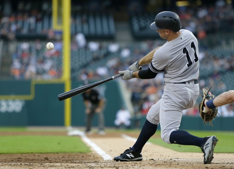 賈納今刷新個人單季全壘打紀錄。（法新社）