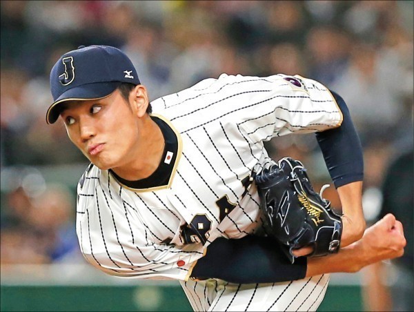 藤浪晉太郎。（資料照，美聯社）
