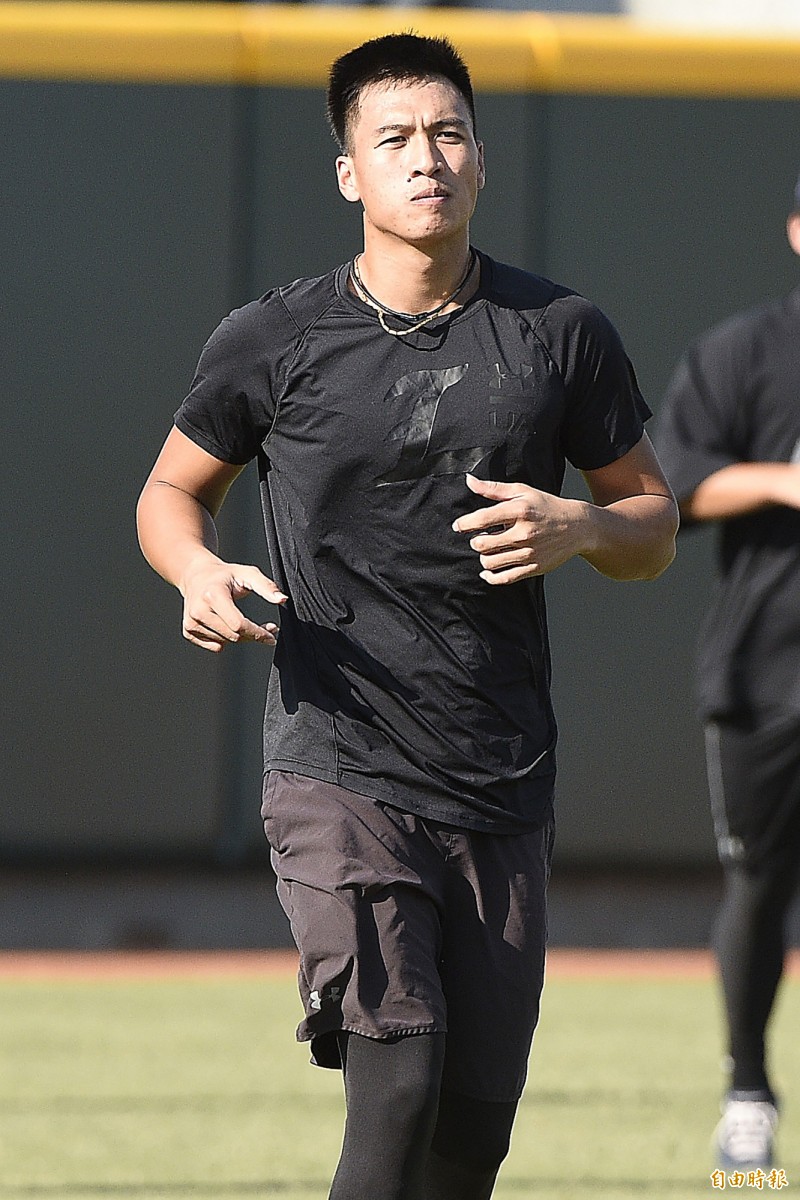 Lamigo桃猿林立拿下打擊王寶座。（記者陳志曲攝）