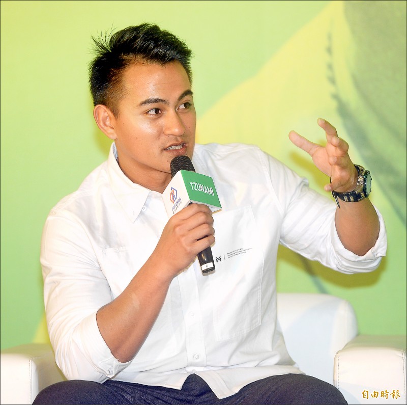 林子偉生涯累計35安成為台將新紀錄。（記者林正堃攝）