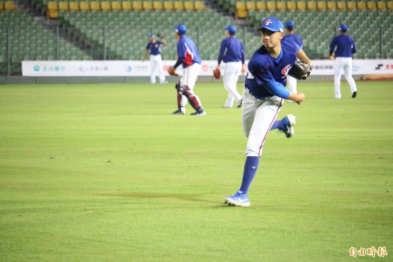 陳柏毓。（記者羅志朋攝）