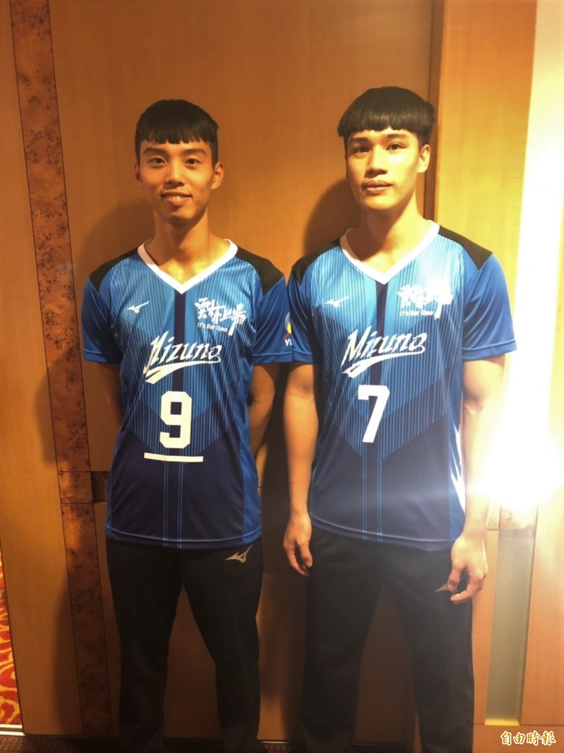 高偉誠（左）、黃澄浩（右）。（記者粘藐云攝）