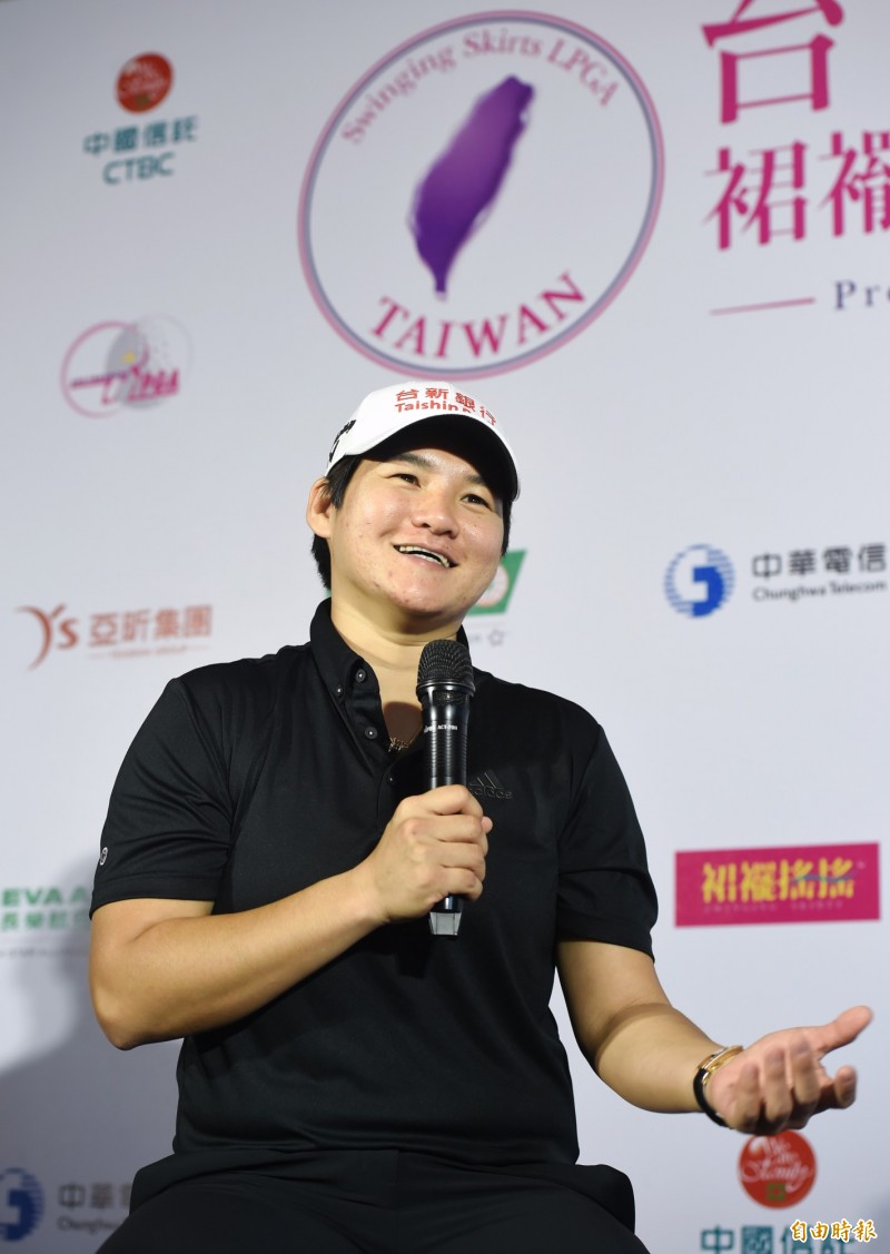 曾雅妮。（記者方賓照攝）