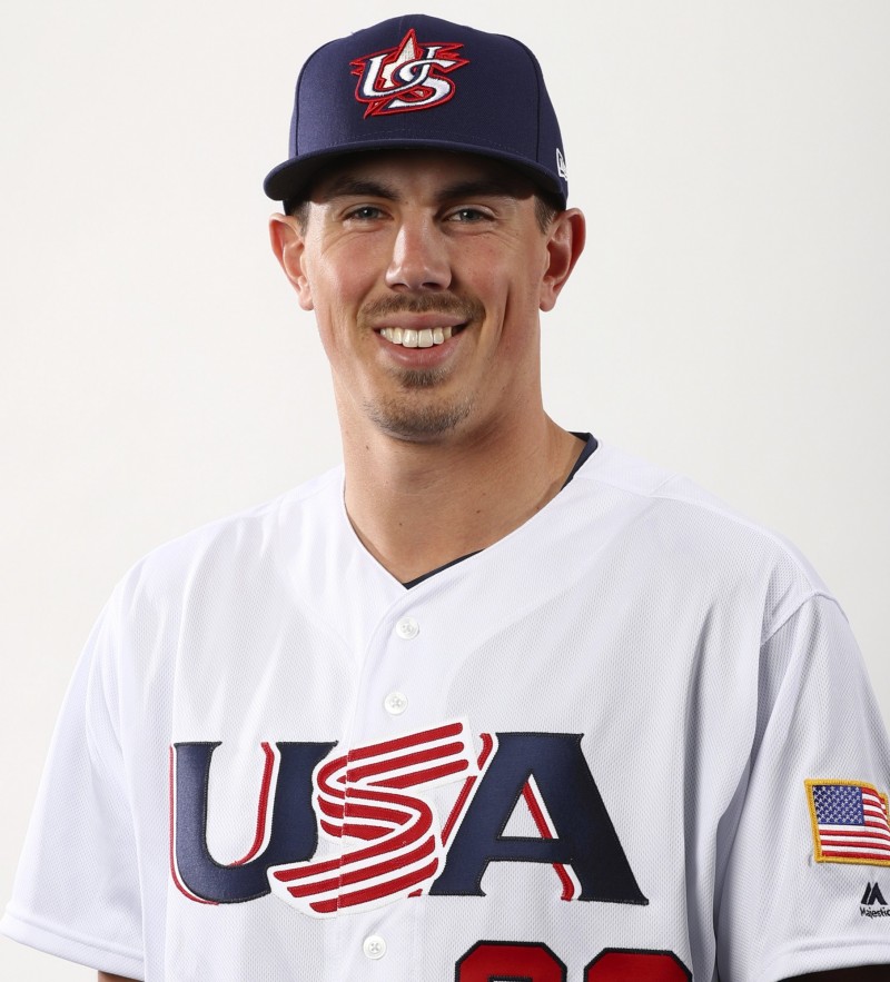 美國隊明日先發投手鄧希。（取自WBSC官網）